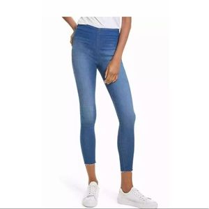 Free People Easy Goes It Stretch Denim Leggings